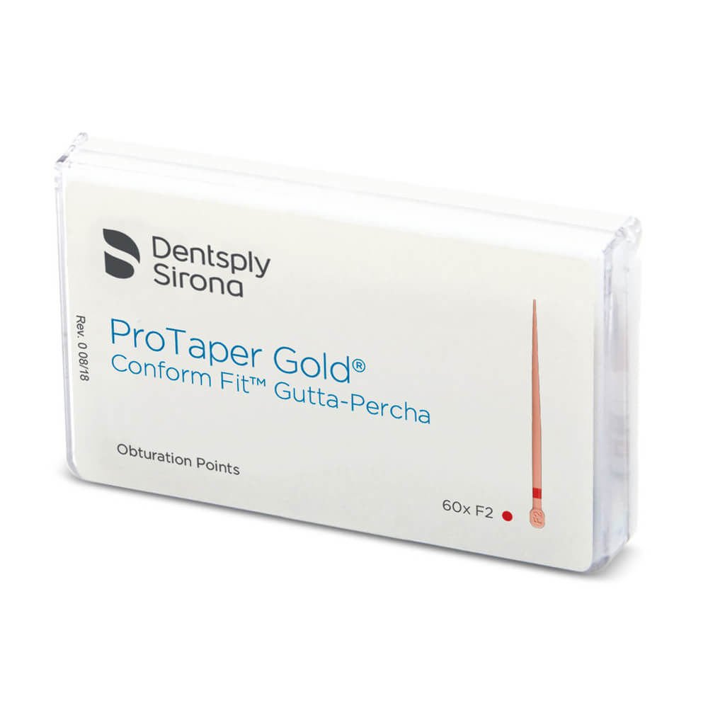 Protaper Gold Comform Gutta Percha 60'lık F2 Kırmızı