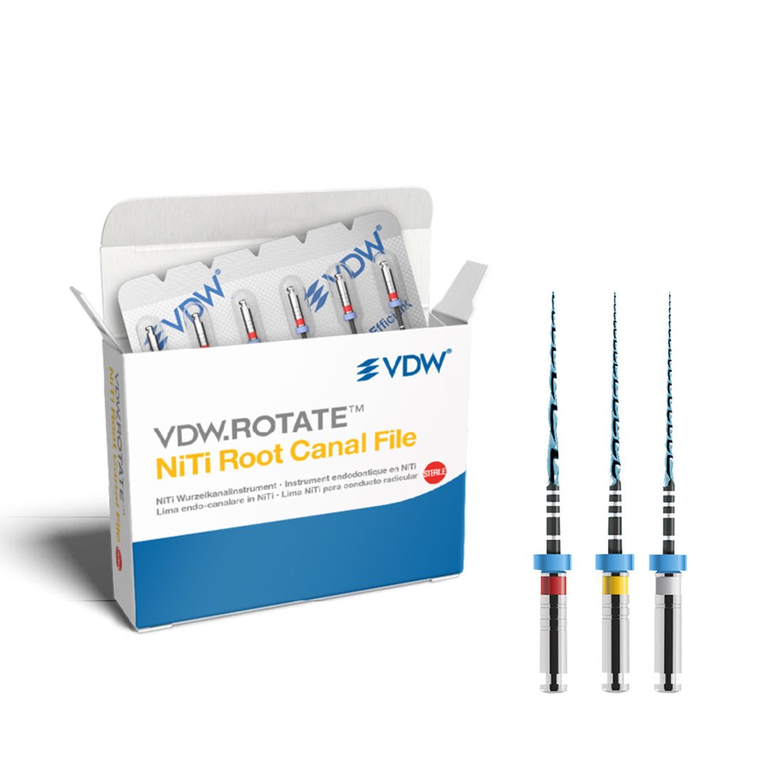 VDW Rotate Rotary Kanal Eğesi 31 mm 3'lü Asorti