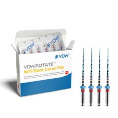 VDW Rotate Rotary Kanal Eğesi 25 mm  4'lü 30/04